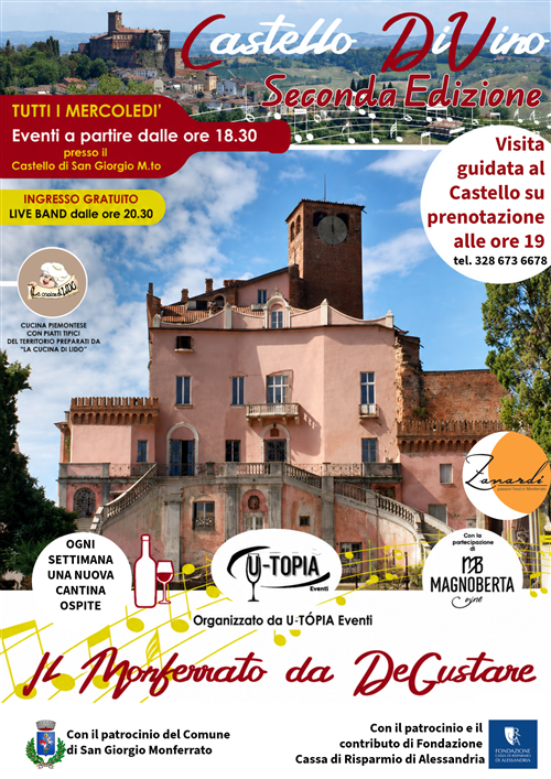 "Castello DiVino": musica, gusto e cultura nel cuore del Monferrato