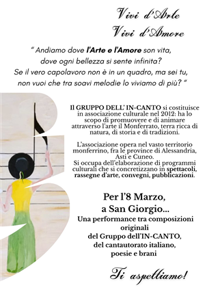 Vivi d'Arte, Vivi d'Amore 