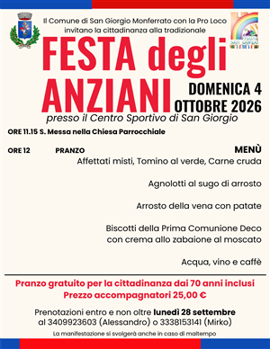 Festa degli Anziani
